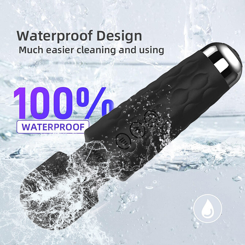 Handheld Massager 20 Speed Wand Vibrating Massage Magic Full Body Therapy Motor