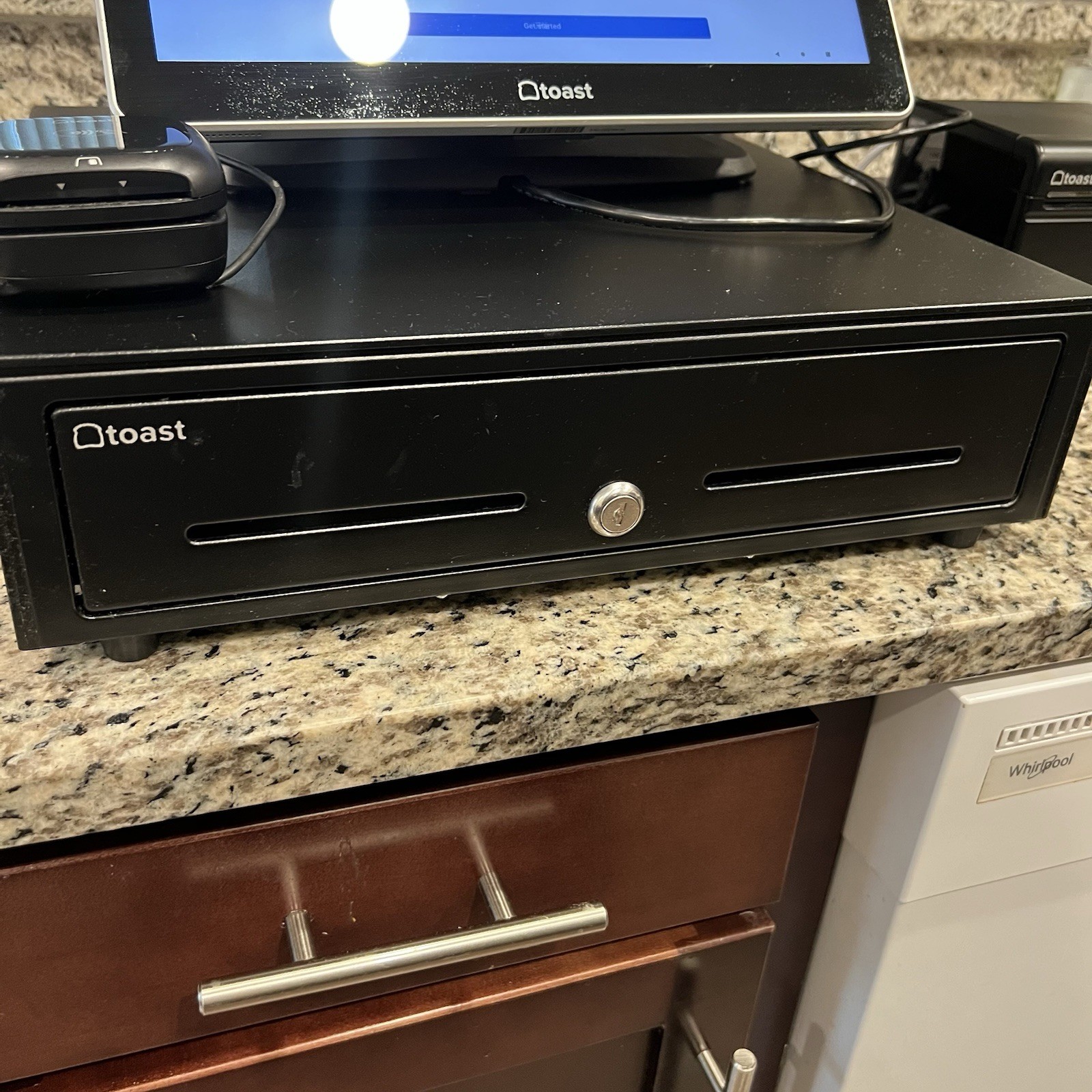 Toast Flex 14" POS Terminal & Receipt Printer Bundle w/ Attached Card Reader