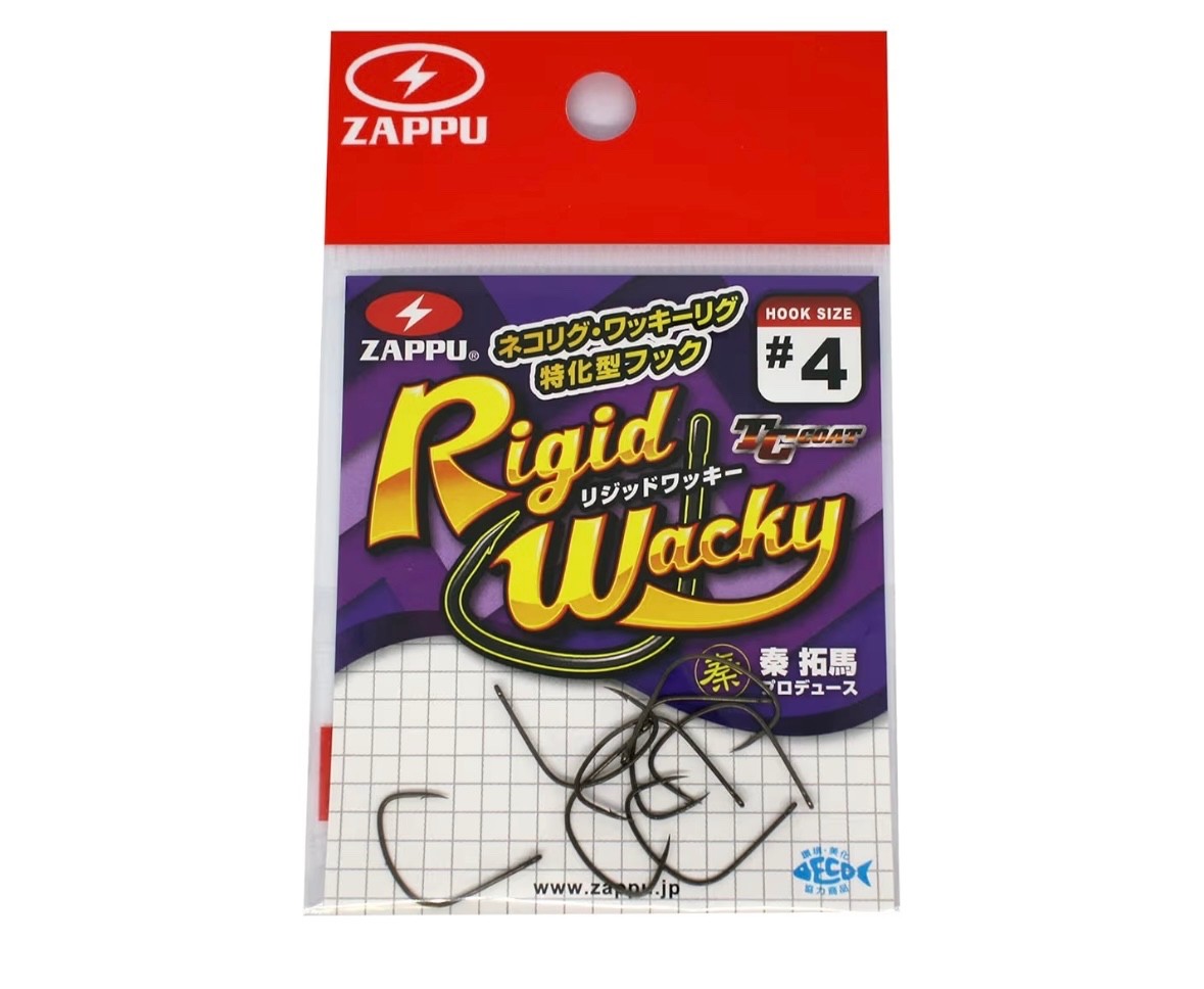 Zappu Rigid Wacky Hooks choose size, from Japan