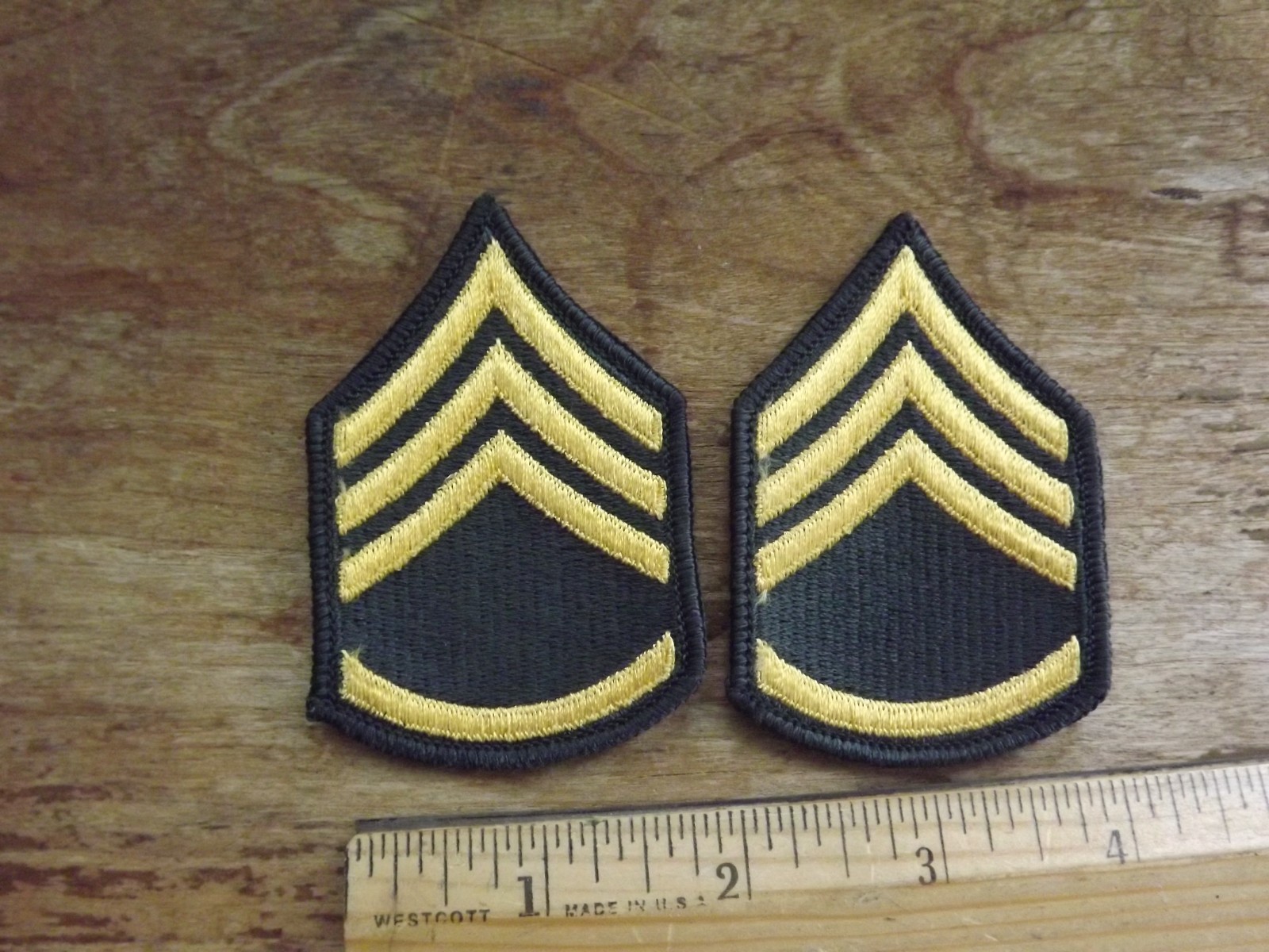 Pair, Army Staff Sergeant (E-6) Female Chevrons - INV# C2071