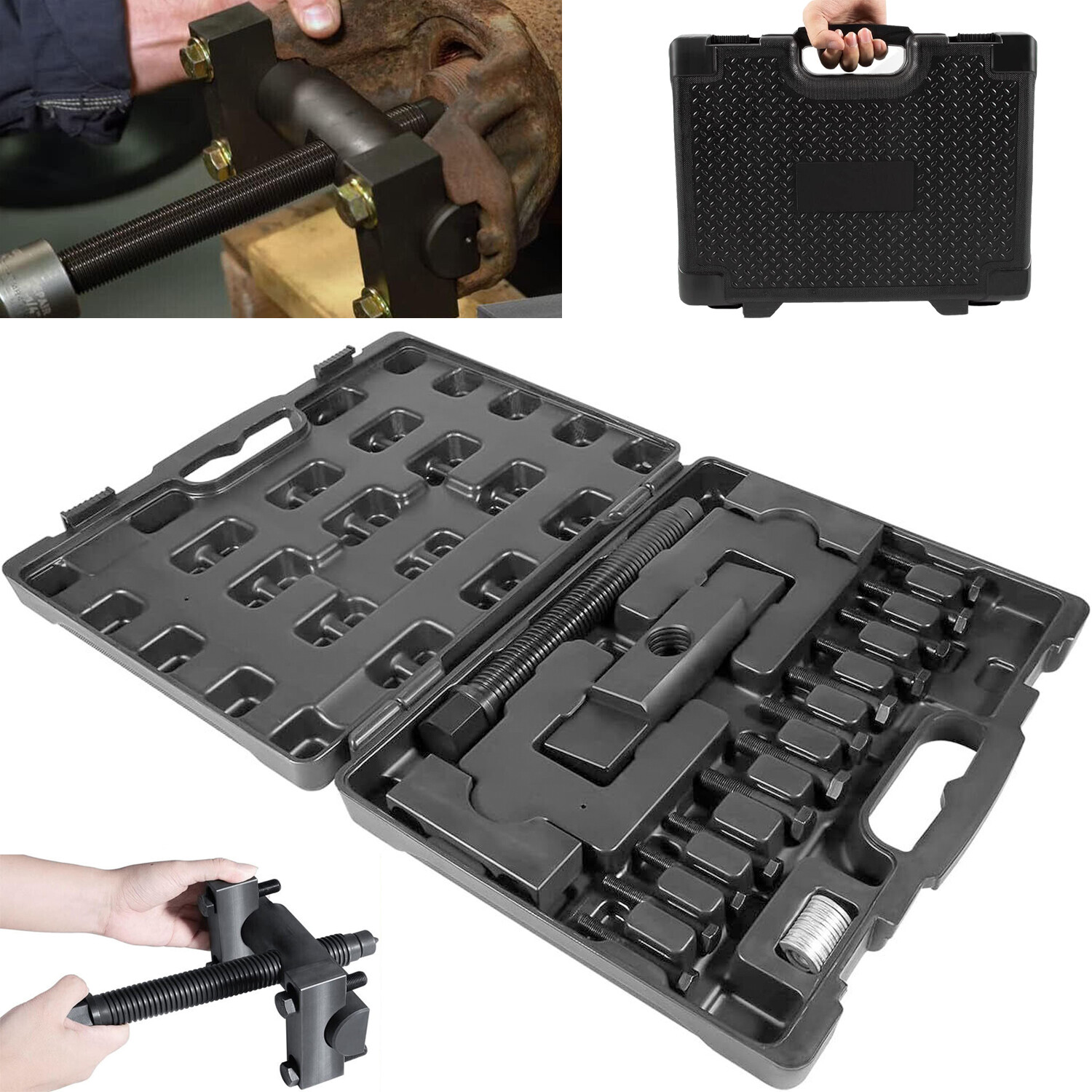 10803 Yoke Puller Semi Truck Yoke Remover Tool Kit for Class 6-8 Truck 3/4 inch