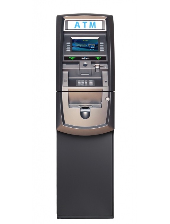 ATM Megastore Genmega G2500 Retail ATM, 8 Inch LCD, Professional Grade Cash Disp