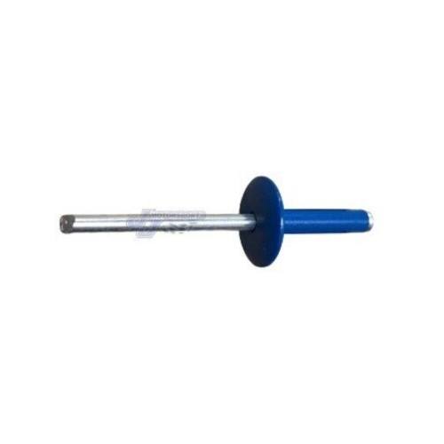 Large Head Blue Exploding Rivets Pop Rivet 50 ct. Tri-Fold Racing Fasteners IMCA