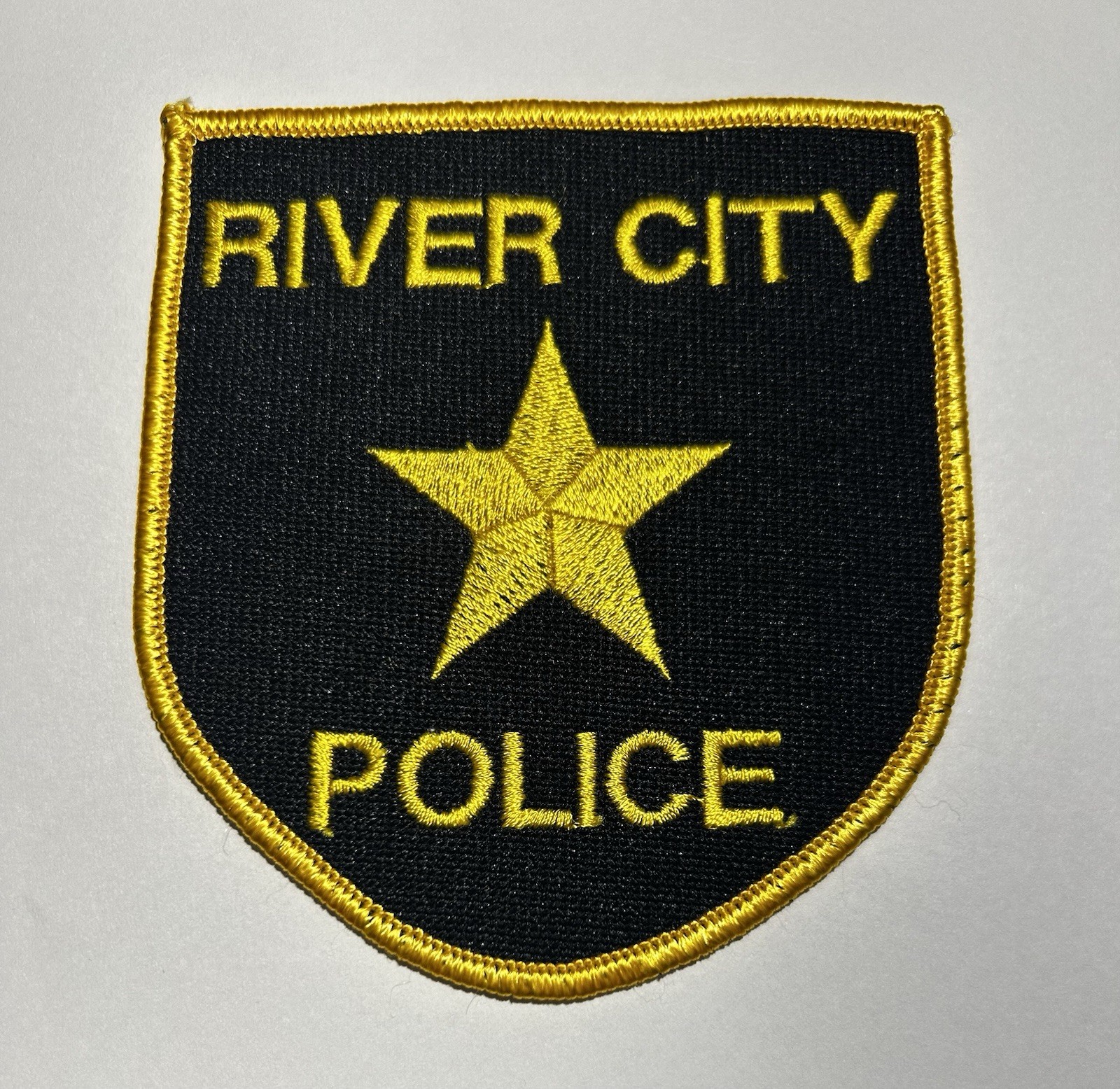 SATIRE FANTASY CALIFORNIA CA RIVER CITY POLICE PATCH #PDD117