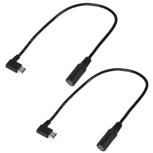 2pcs Type-C to DC Adapter for ORORO Jackets and Vests, 7.4V Heated Vest