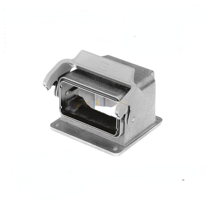 1pc rectangular connection aviation socket, shielding housing 19628061540