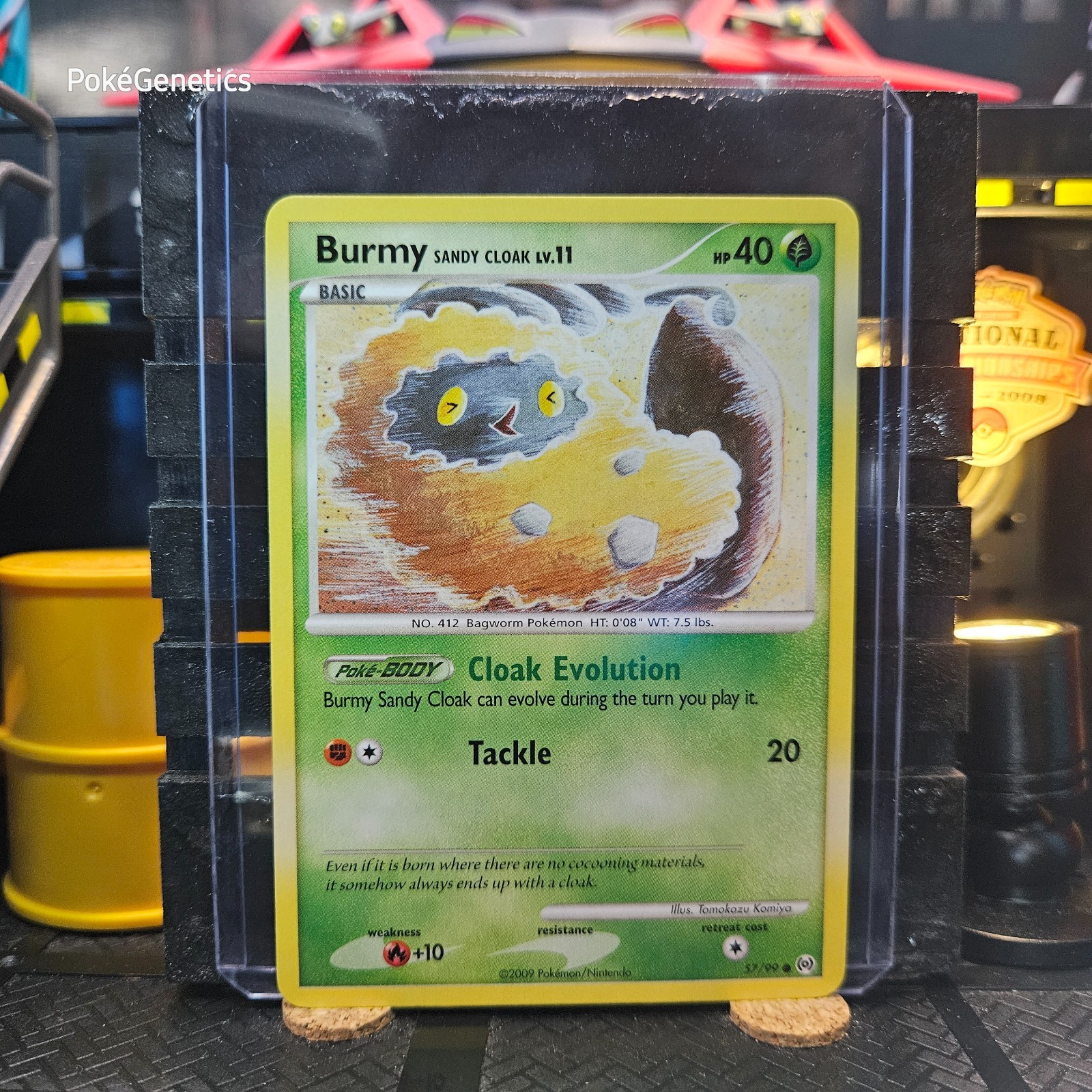 Burmy Sandy Cloak Arceus Pokémon TCG 57/99 Platinum Common