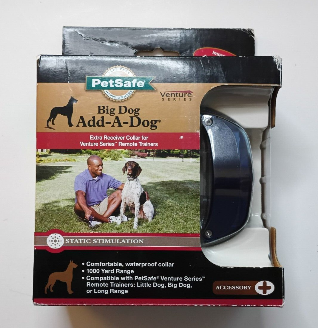 NEW PetSafe Venture Series Big Dog ADD-A-DOG Remote Trainer Collar [PDT00-11952]