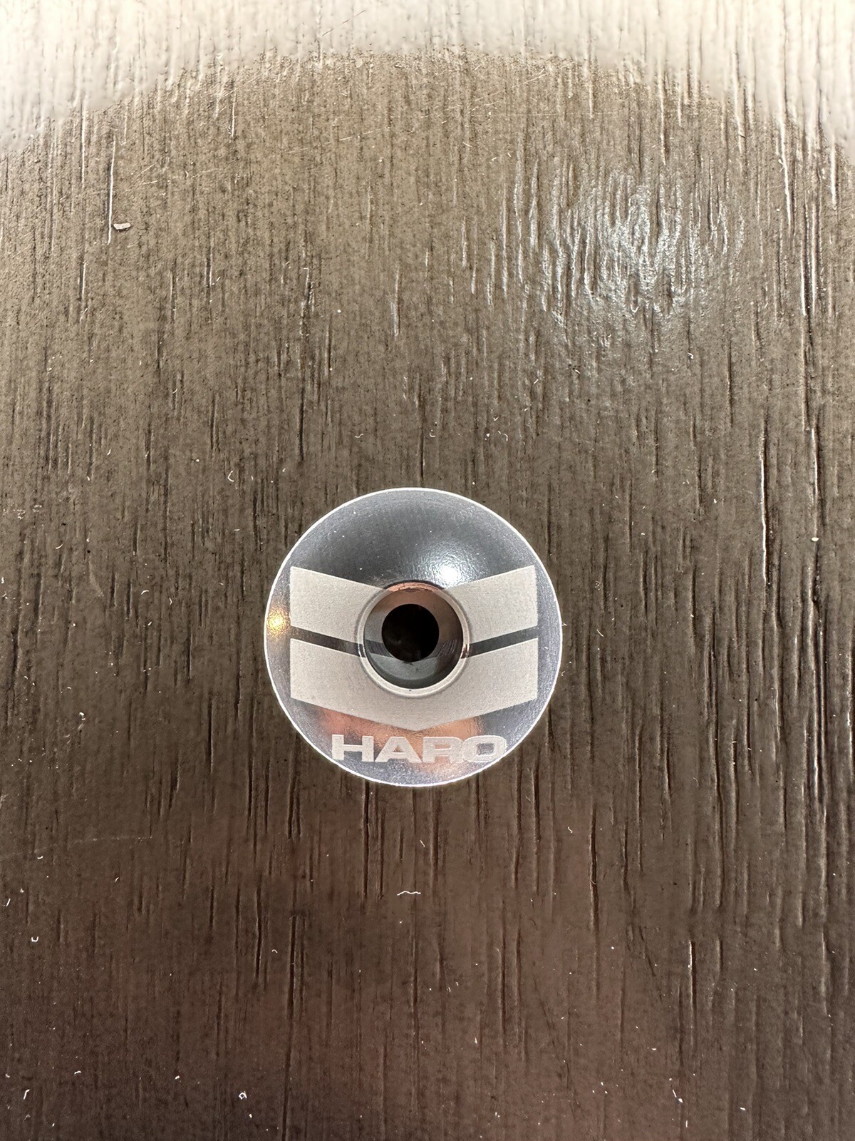 Haro Repop Bicycle Headset Top Cap 1 1/8" Silver Stem Cap Bike Dyno BMX