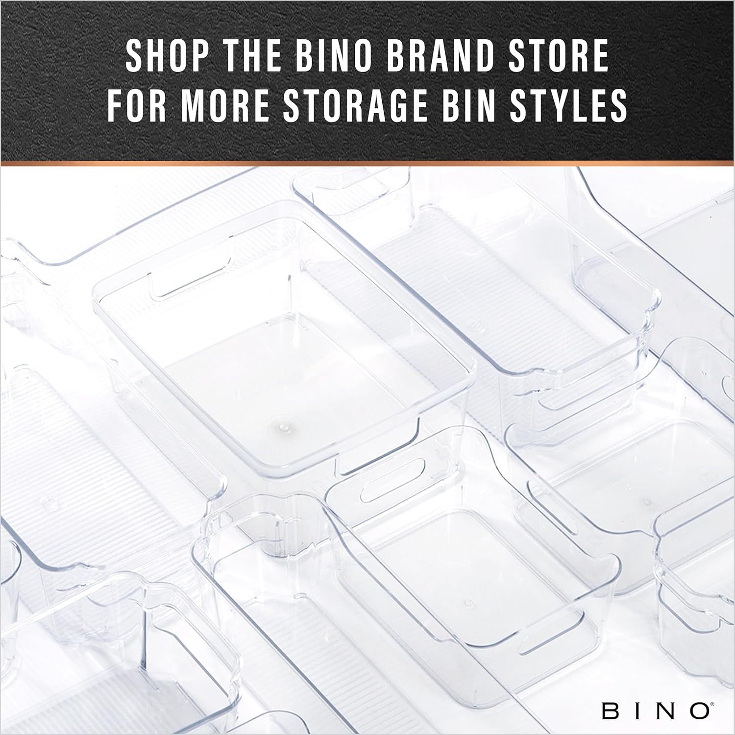 | Plastic Storage Bins, Large - Deep | the HANDLER COLLECTION | Multipurpose Org
