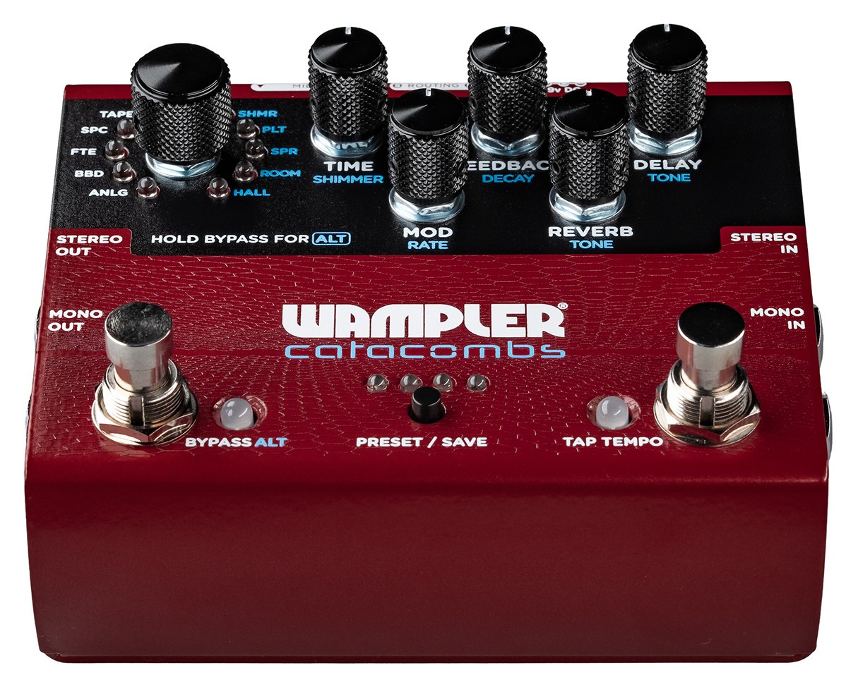 Wampler Catacombs Reverb/Delay Pedal - Open Box