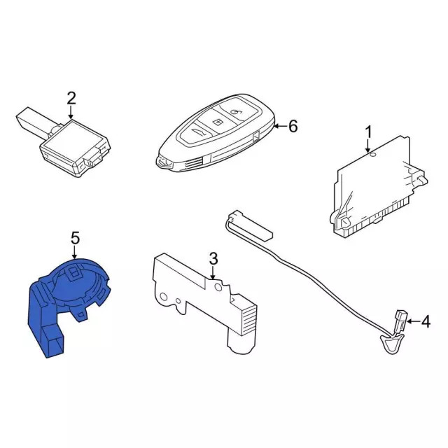 Genuine Ford Ignition Immobilizer Module 6V6Z-15607-C