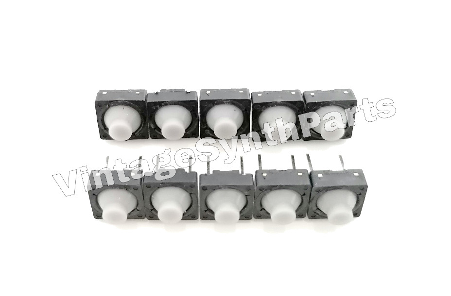 10 X Pushbuttons Tact Switches For Roland MC-50 Mc50 Micro Composer Panel Switch