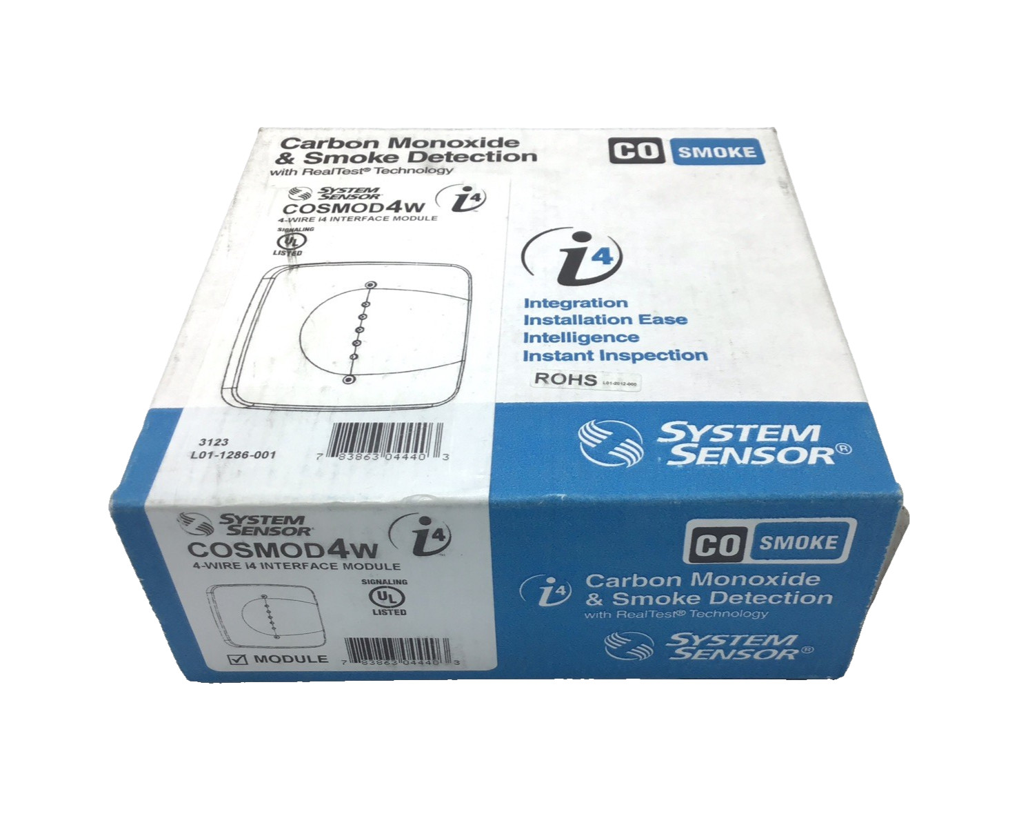 System Sensor COSMOD4W 4-wire Smoke CO Detector Interface Module