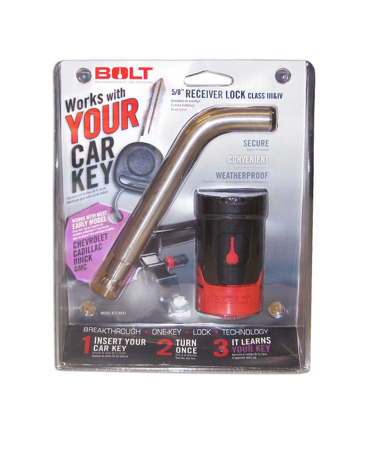 Strattec Sec 7018445 5/8' Receiver Lock Gm A