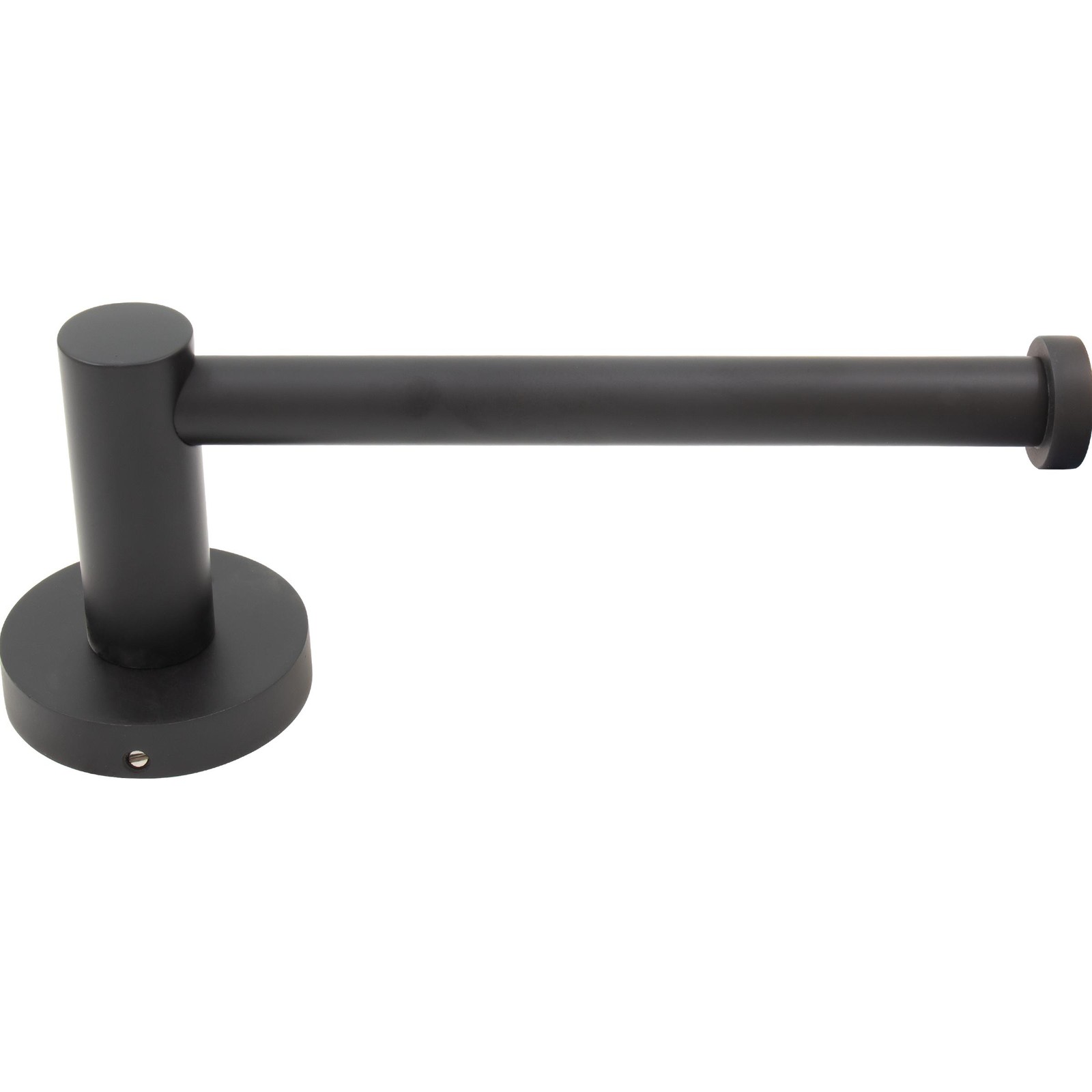 Zurch Post Paper Holder, Matte Black by Stone Harbor Hardware