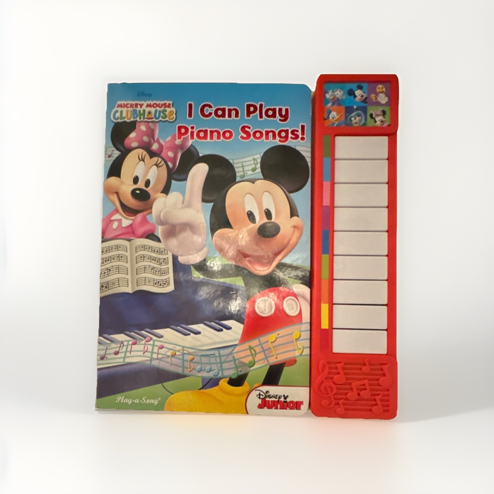 Disney Junior Mickey Mouse Clubhouse Musical Piano Toy Book Ages 18+ Months