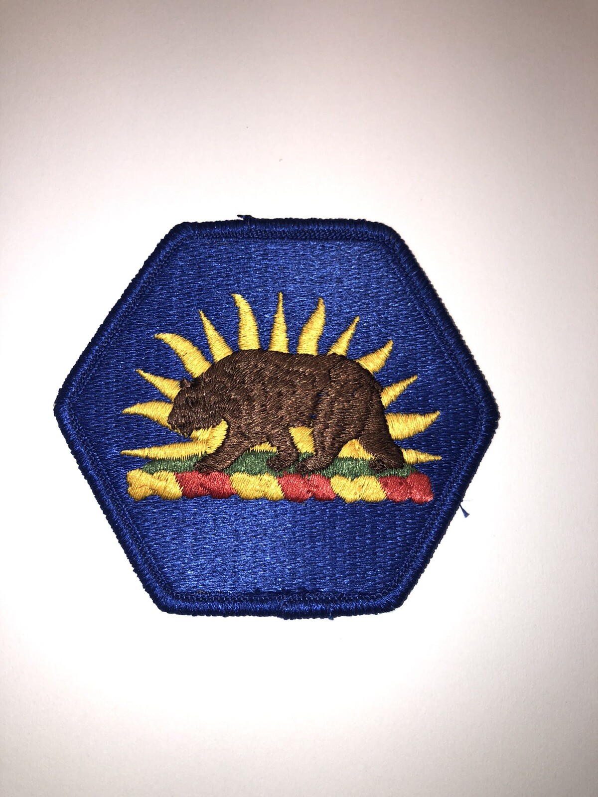 California National Guard U.S. Army Shoulder Patch Insignia