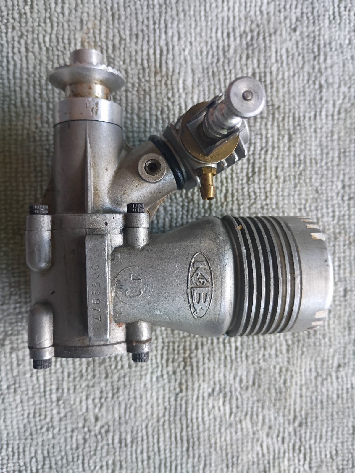 K&B .40 R/C scavenge port  Vintage
