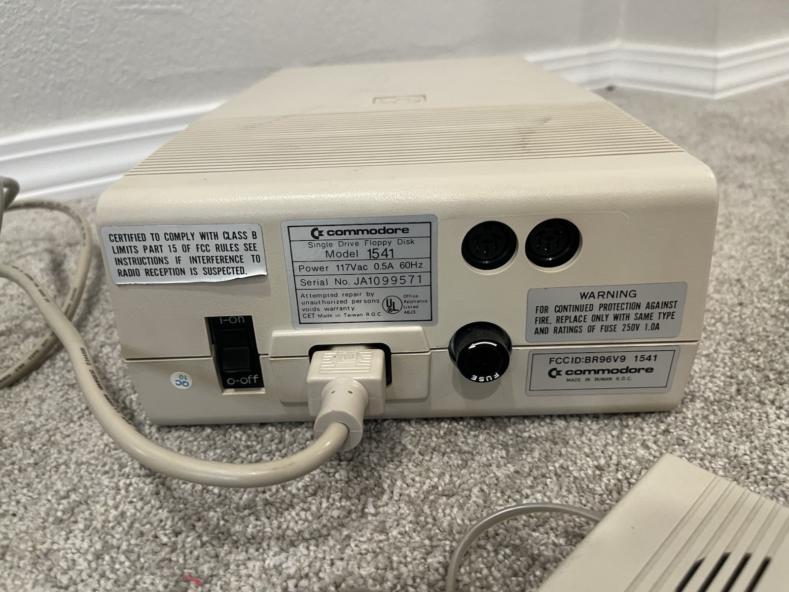 Commodore 64C Computer w/1541 Disk Drive, Power Supply, MW350, Modem 1200 & More