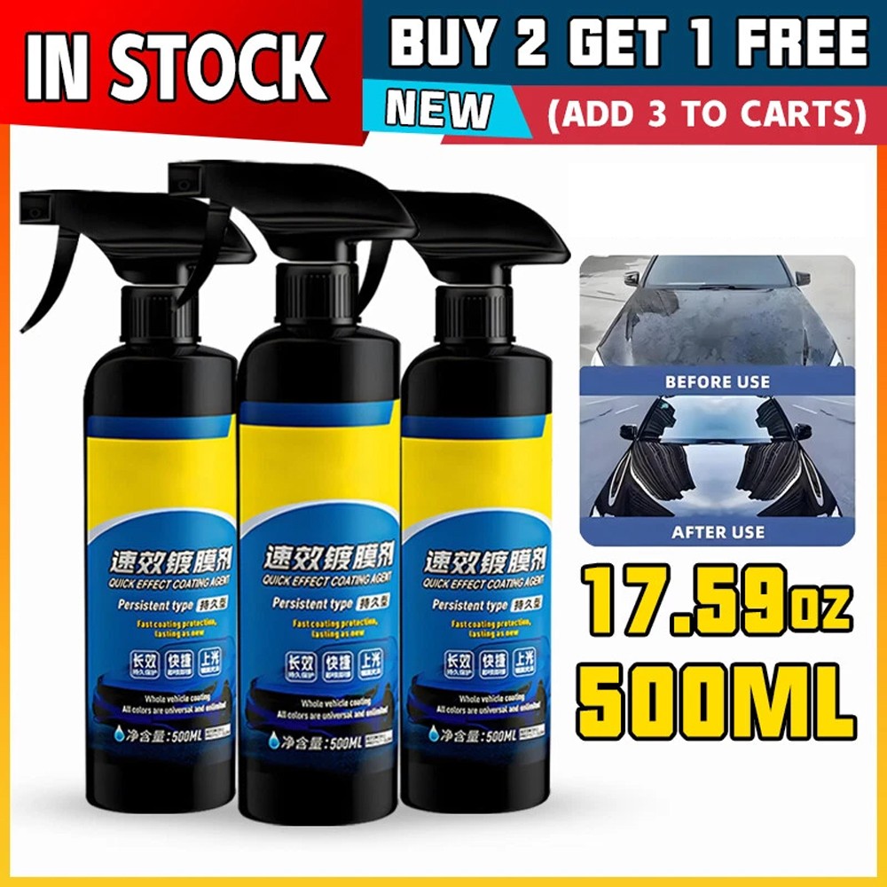 Sopam* Car Coating Spray - Quick Effect Coating Agent Ceramic Car Wax 16.9 fl oz