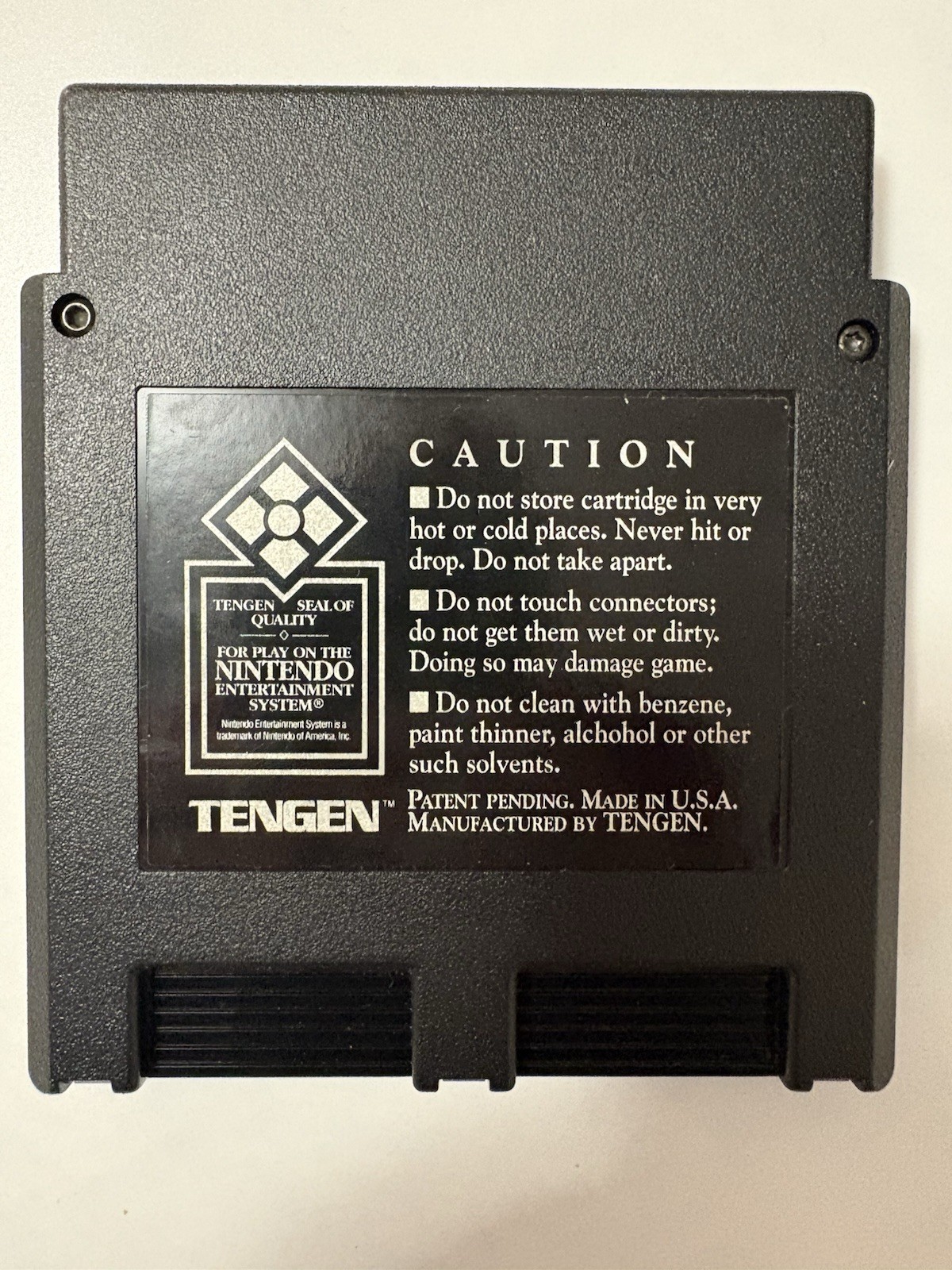 NES Gauntlet CIB Nintendo Tengen Complete