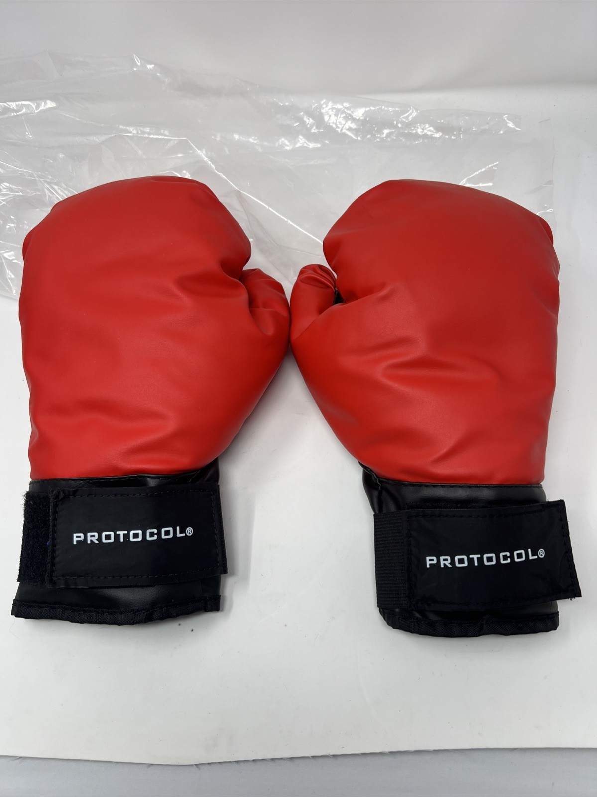 Protocol Boxing Gloves Red & Black Unisex Adult Free Shipping!