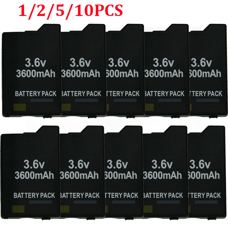 For Sony PSP 2000 3000 2001 3001 Rechargeable Replacement Battery Pack 3600mAh