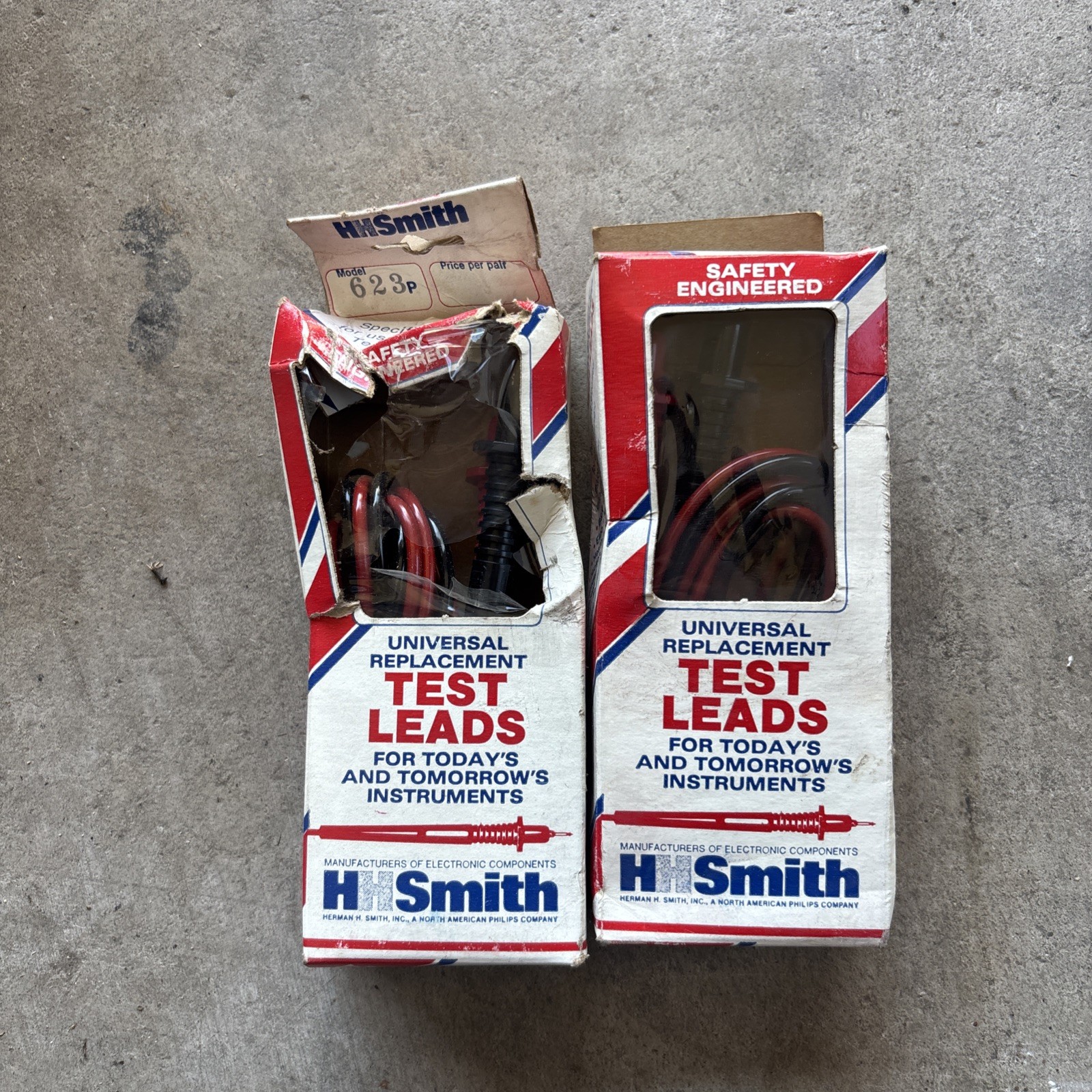 HH Smith 623 Phone tip test leads (2)