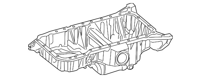 Genuine Mercedes-Benz Oil Pan 278-010-65-04