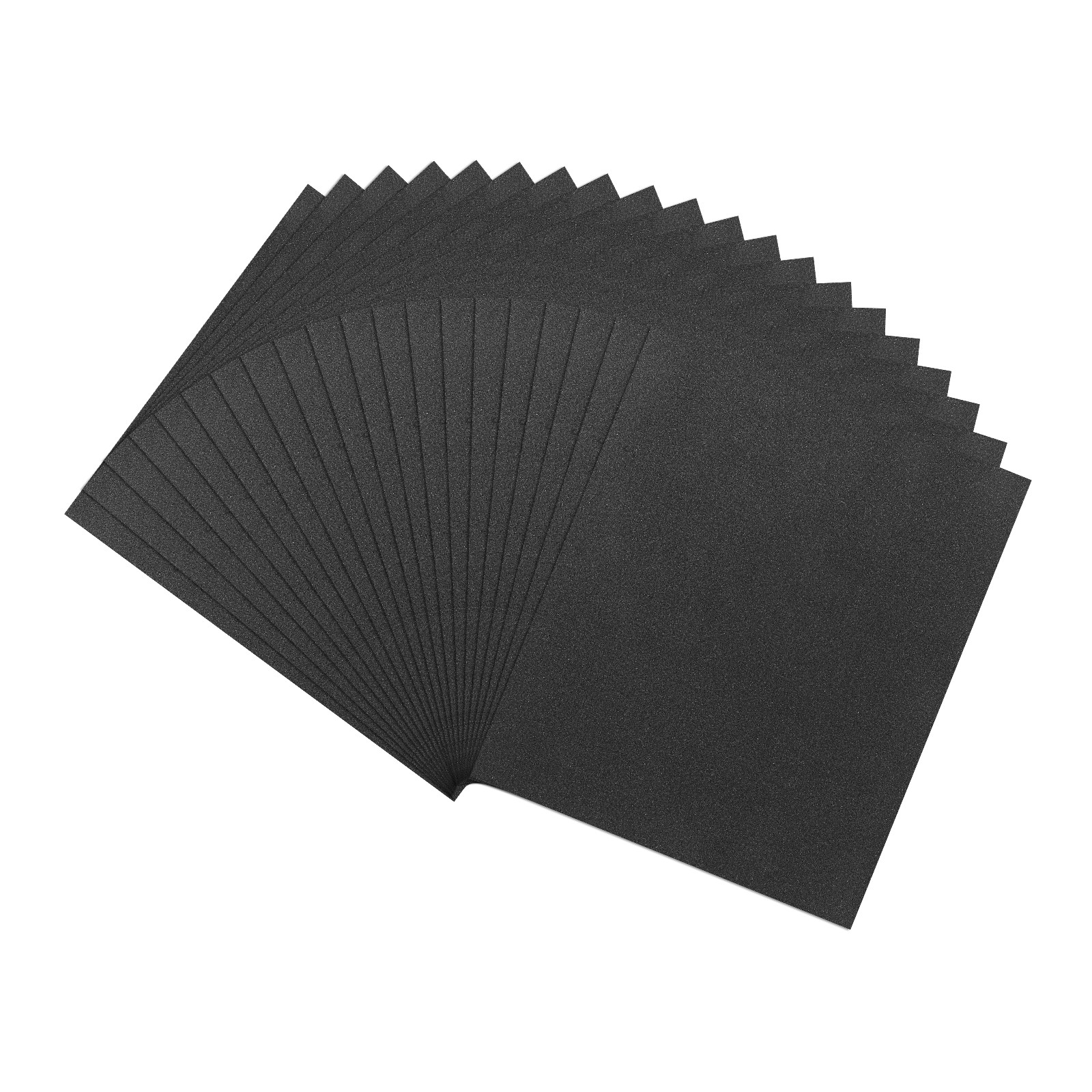20 Pcs 220 Grit Dry SandPapers, 9 x 11 Inch Sand Papers