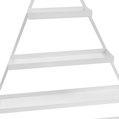 3 Pcs 5 Tier Wall Mounted Nail Polish Display Rack Triangular Display Shelves