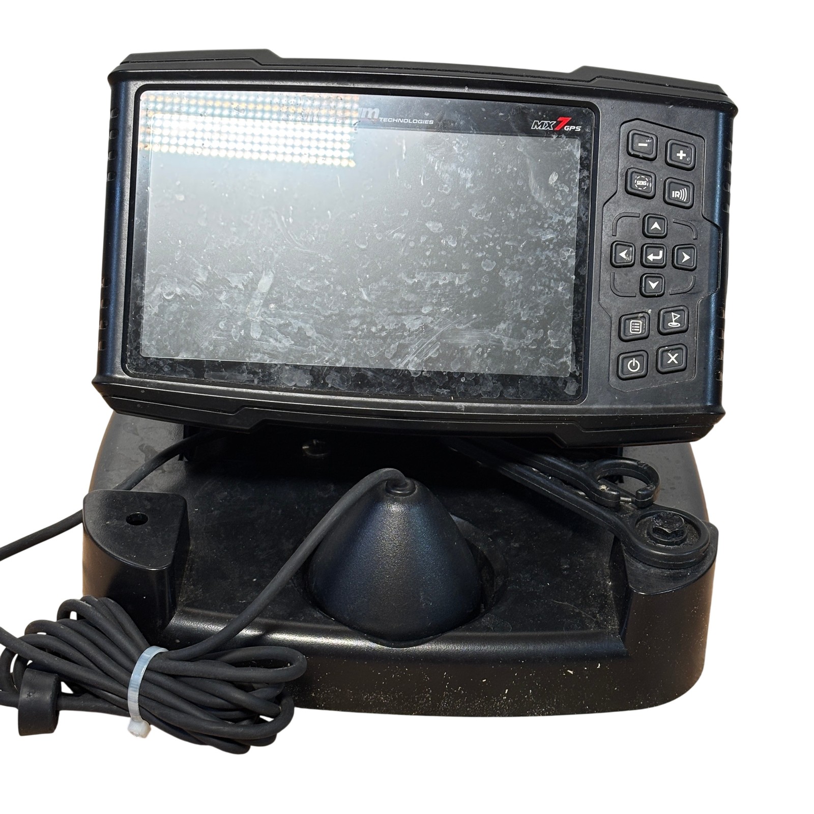MarCum Technologies MX7GPS Black Lithium Digital Sonar & GPS Combination Unit
