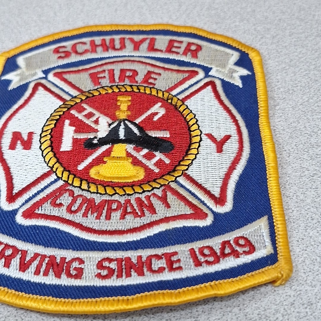 Schuyler NY Fire Company Fire Department Patch