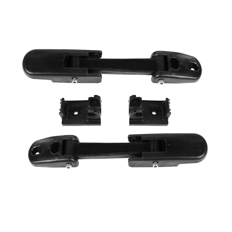 2 Pair Front Hood Latch Catch Bracket Kit Fit Mack CH Hood Latch 2002-05