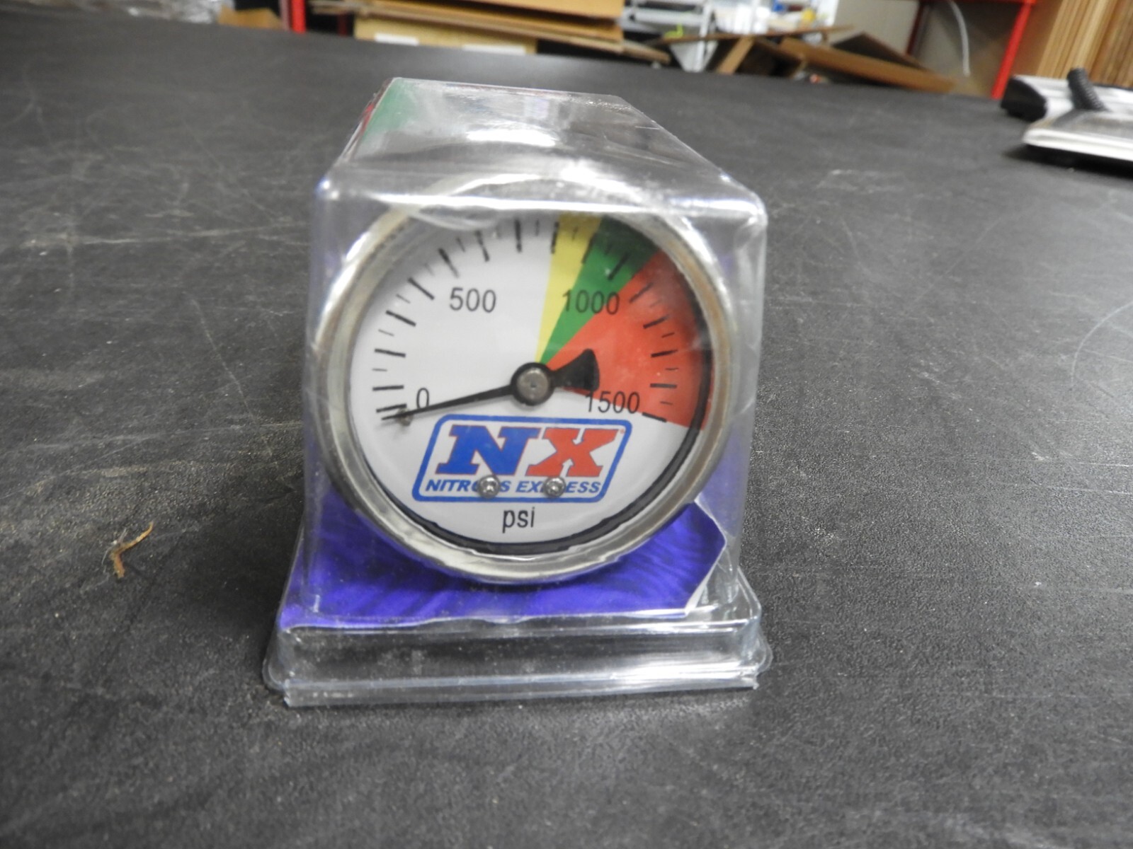 Nitrous Express Flo-Thru Nitrous Pressure Gauge 15508
