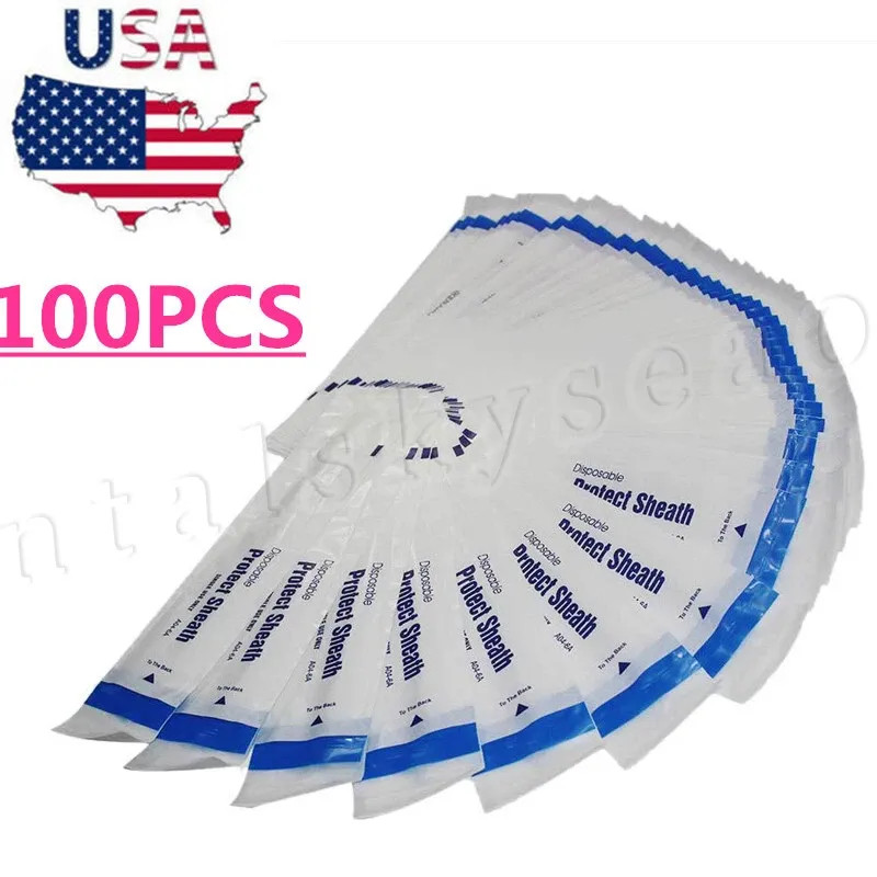 100 PCS Sheath Dental CAMERA Sleeve/Sheath/Cover Disposable for intraoral Camera