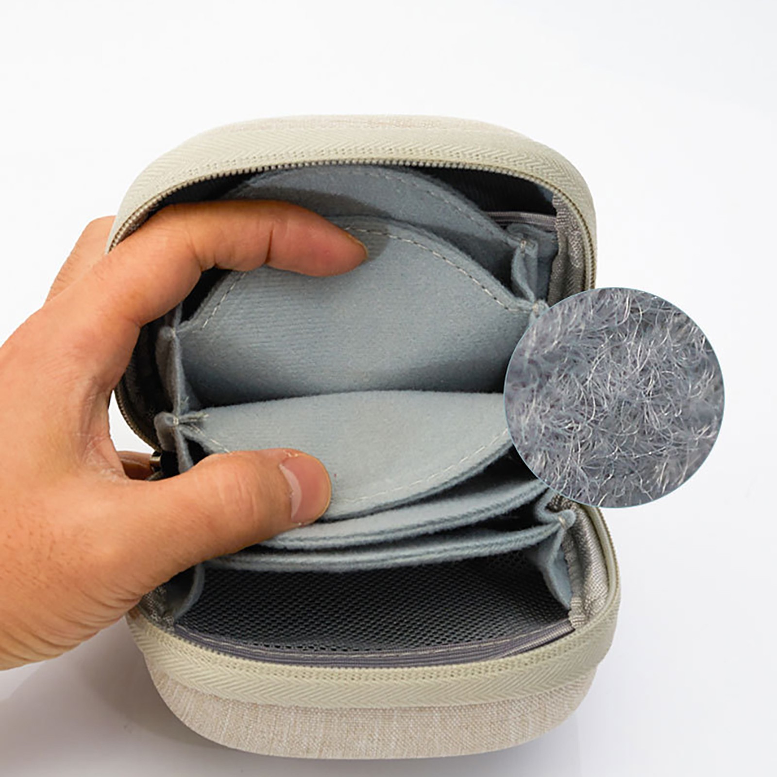 8 Slots Camera Lens Filter Case Bag Dustproof Storage Organizer Pouch Wallet c