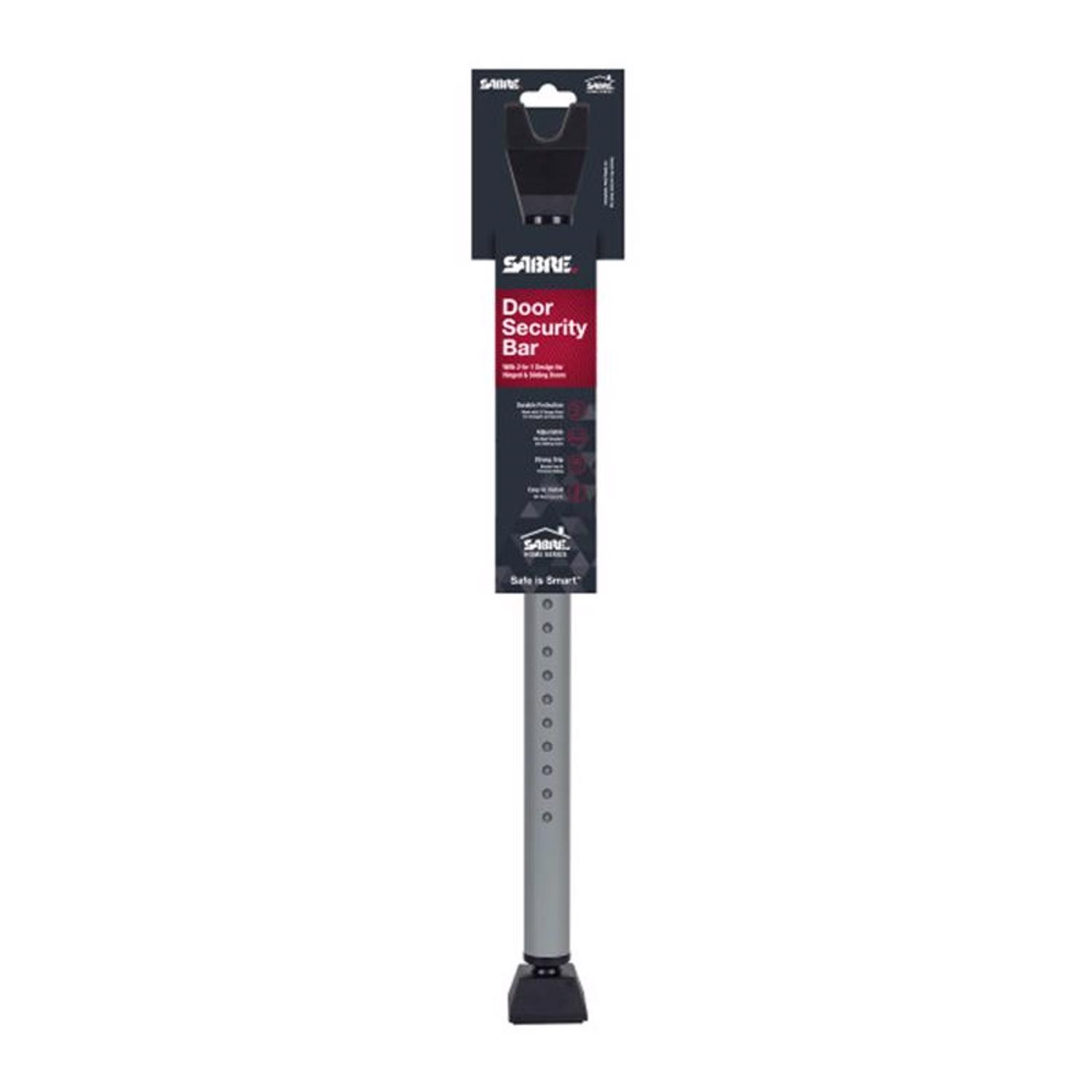 Sabre HS-DSB Heavy-Duty Portable Adjustable 2-in-1 Door Security Bar