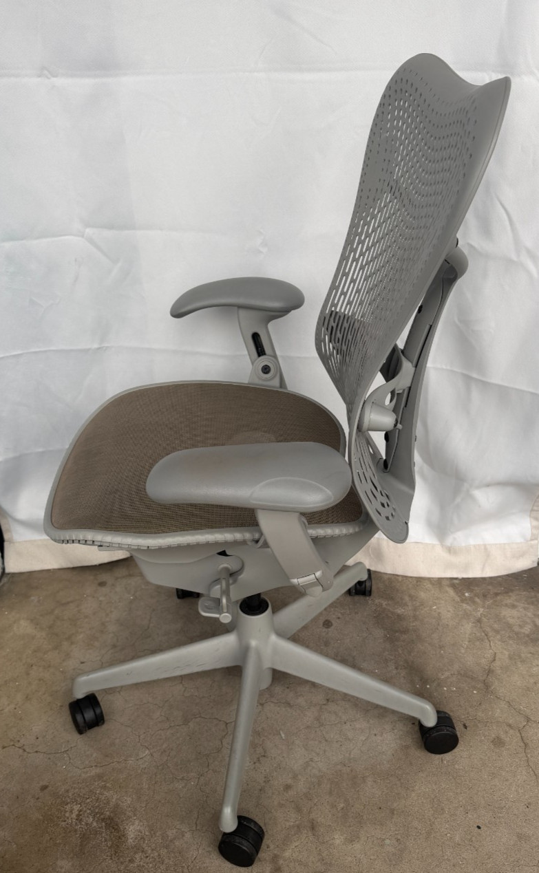 Herman Miller Mirra 1 Adjustable Office Chair Shadow Gray Frame & Color LOCAL PU