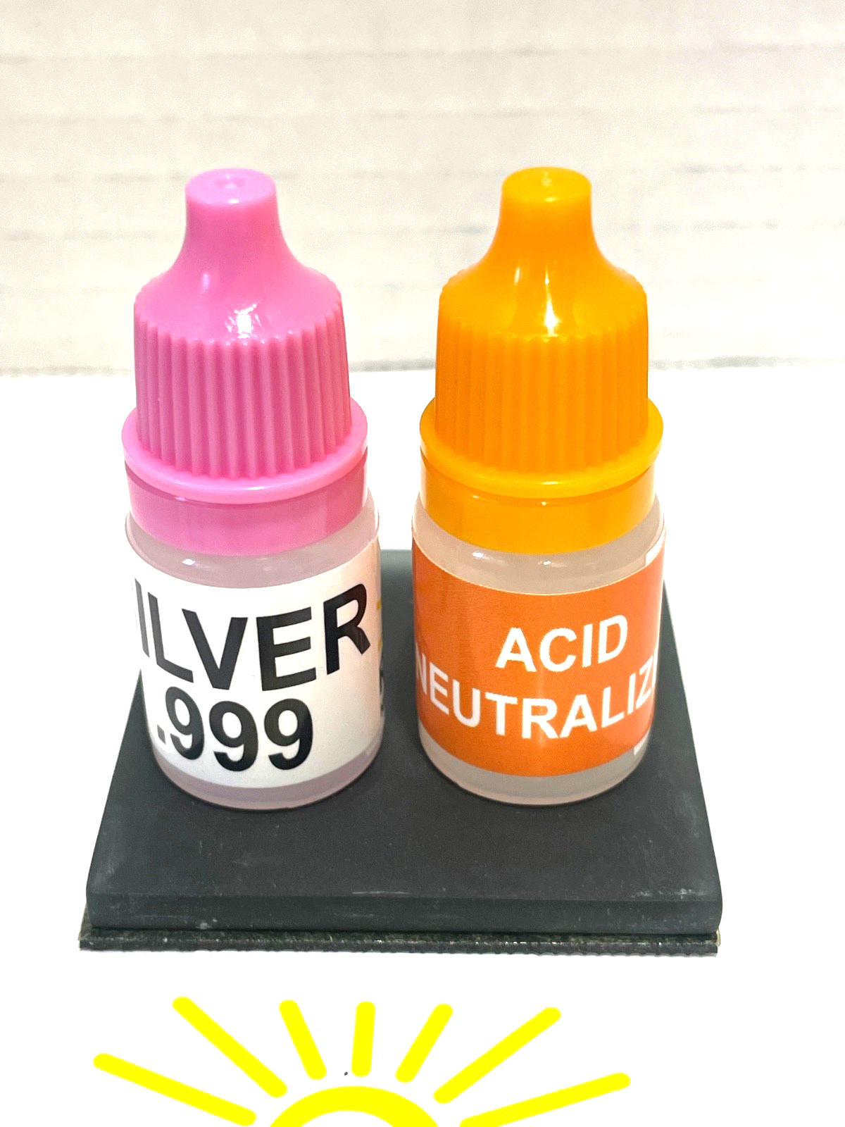 Silver Test Acid, Acid Neutralizer, Silver Test Scratch Stone, JSP  Silver Acid
