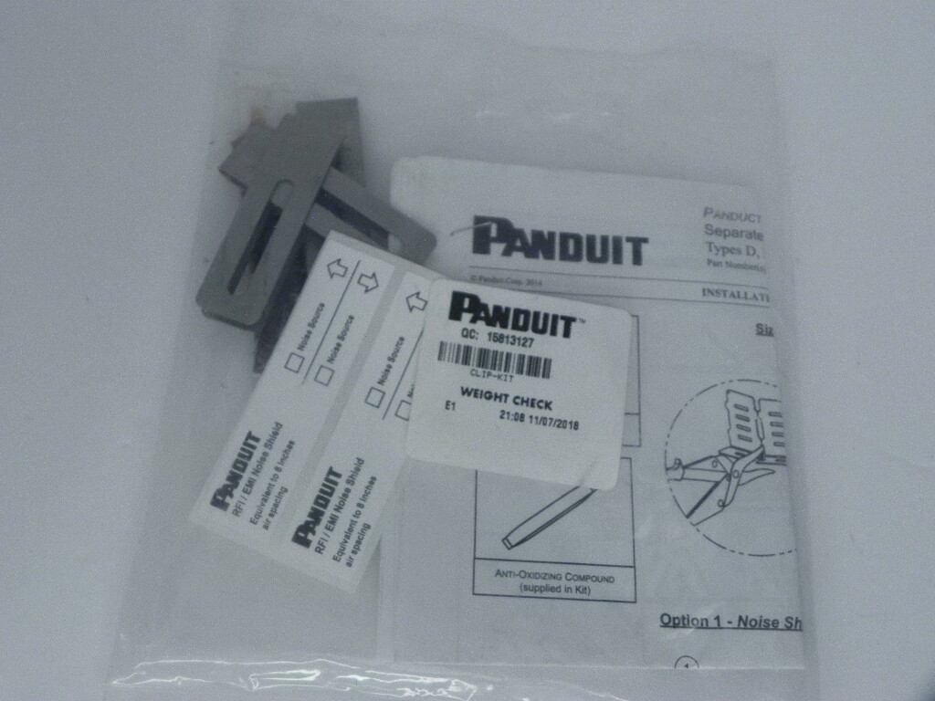 Panduit Noise Shield Replacement Clip Kit For SD 2 3 4 EMI