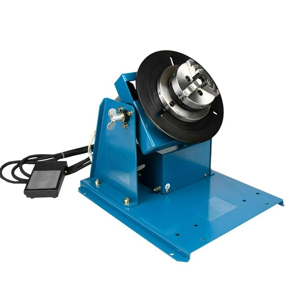 Horizontal Load-bearing 10KG Welding Positioner with Automatic Rotary Worktable