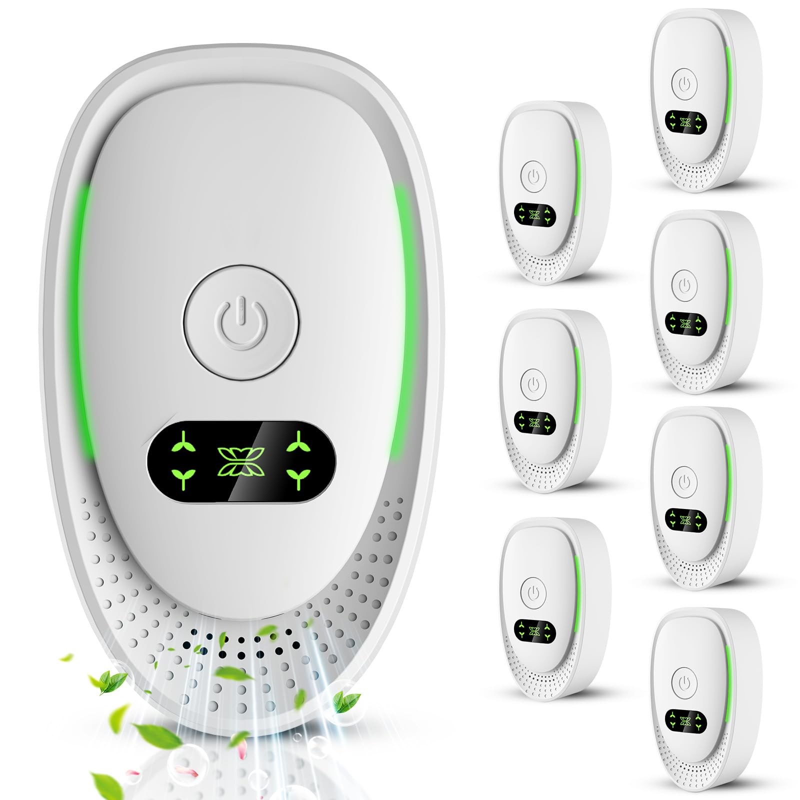 2026 Upgraded Air Ionizers for Dust Mites Smoke- 8 Pack Whole House Coverage,...