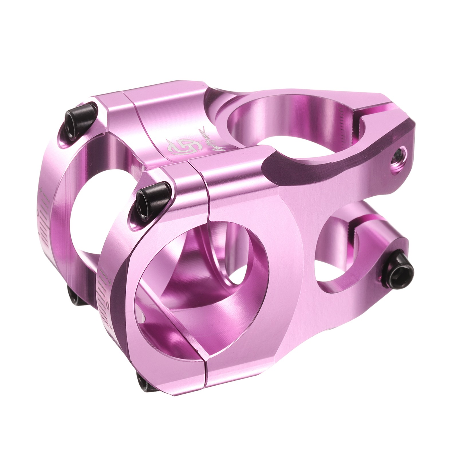 31.8mm Bike Stem 35mm Bicycle Handlebar Stem for BMX MTB, Pink