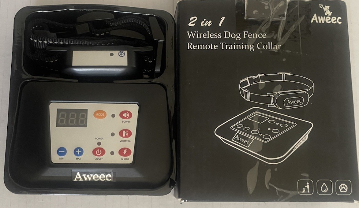 Wireless Dog Fence Remote Training Collar