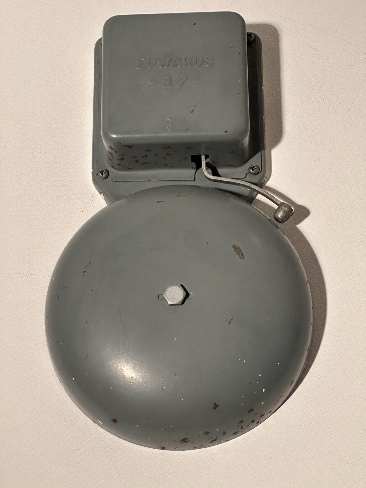 Vintage Edwards 17 Electric Signaling 6” Bell Steampunk Industrial Works 24 Volt