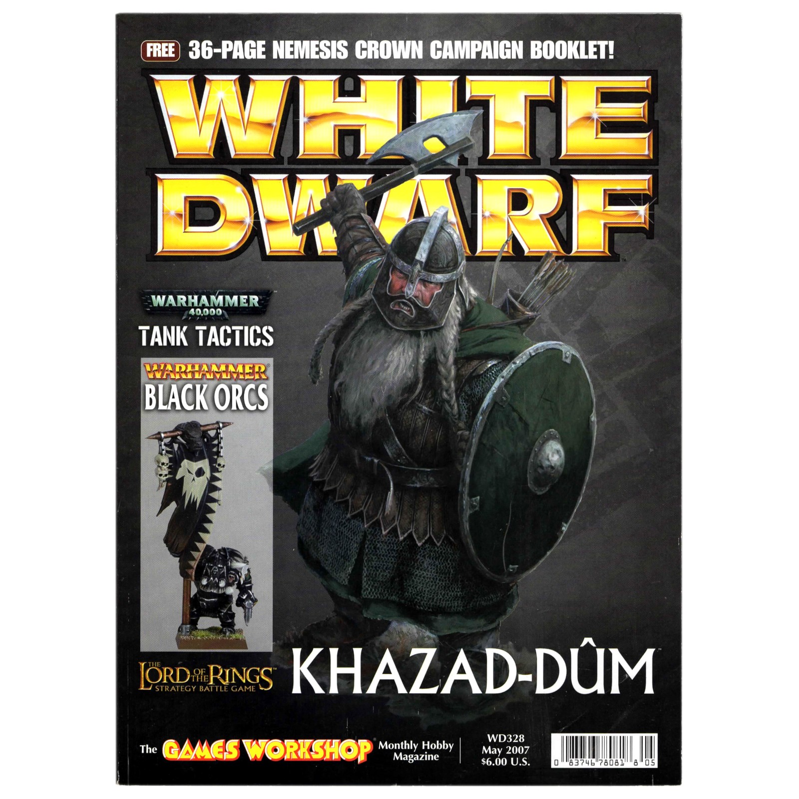 White Dwarf 328 May 2007 - Issue Warhammer Fantasy / 40k Pre-owned YHP