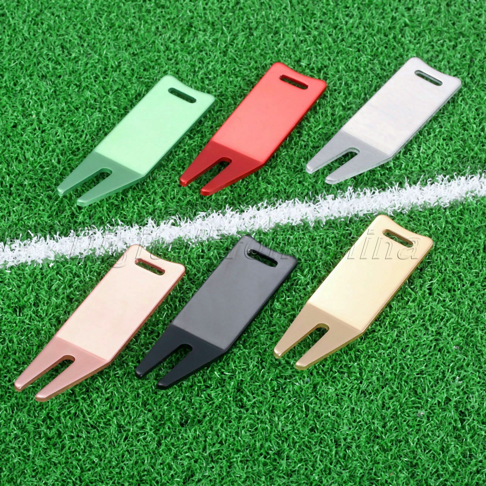 1x Golf Green Divot Tool Pitchfork Pitch Fork Marker Repair Cleaner Golfer Gift