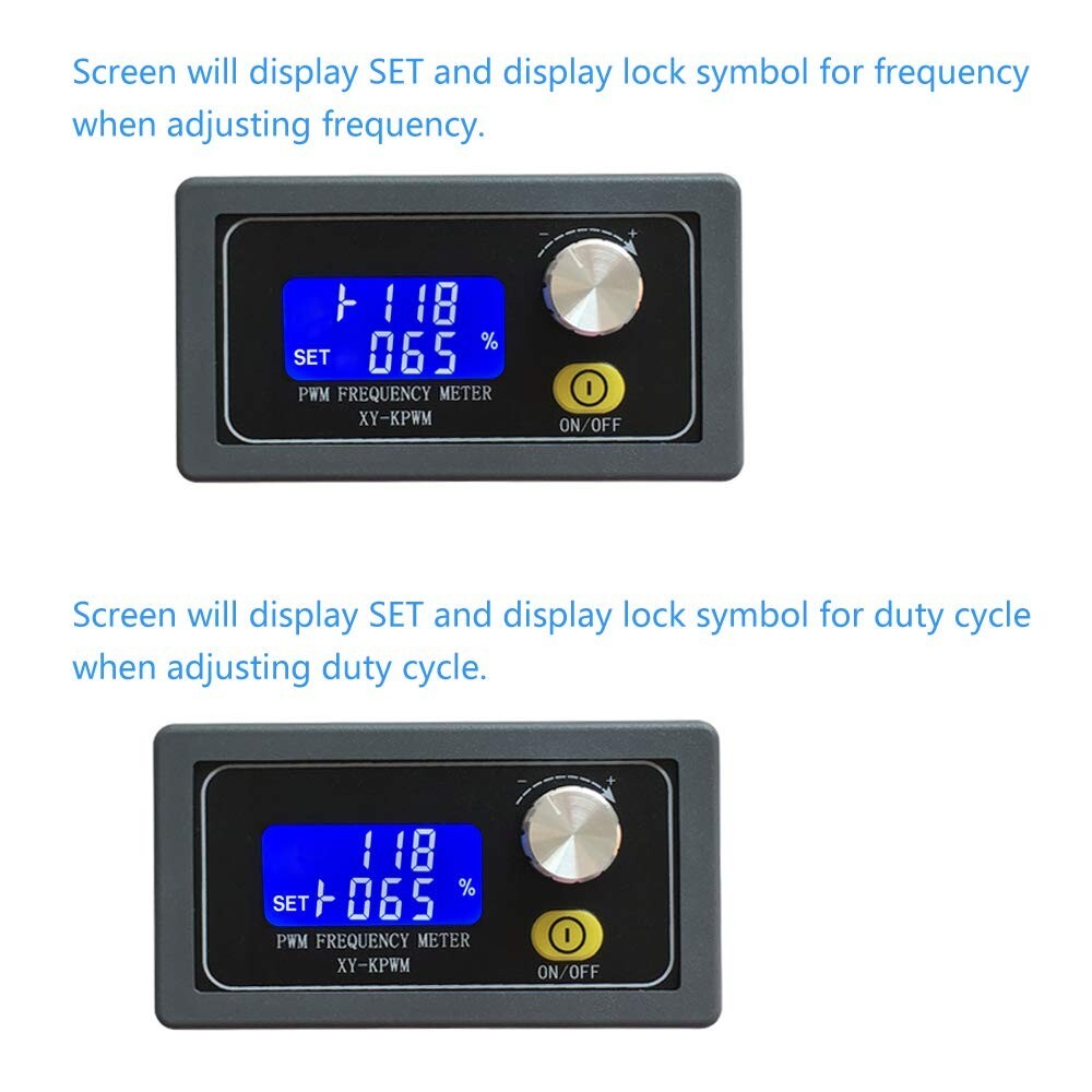 DC3.3V-30V PWM Frequency Generator 1Hz-150KHz Adjustable Pulse Duty Cycle Module
